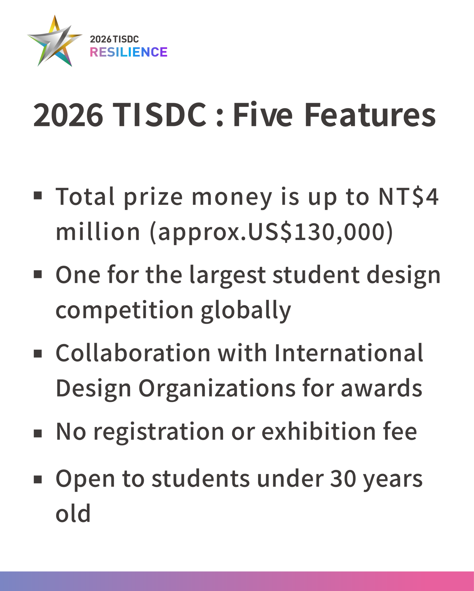 2026 TISDC The World’s Largest Student Design Competition – Call for ...
