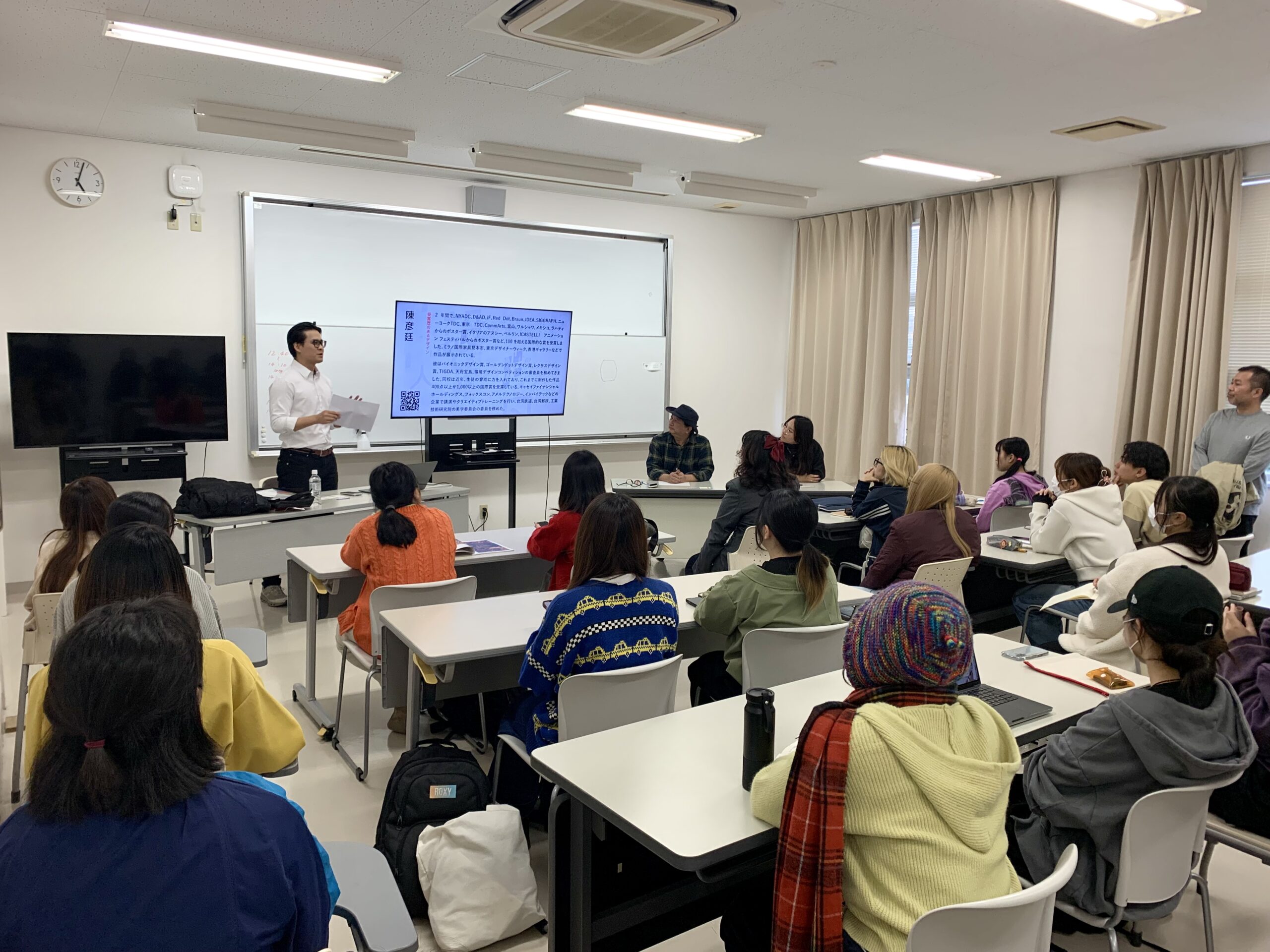 圖說：計畫主持人陳彥廷副教授介紹今年徵件要點