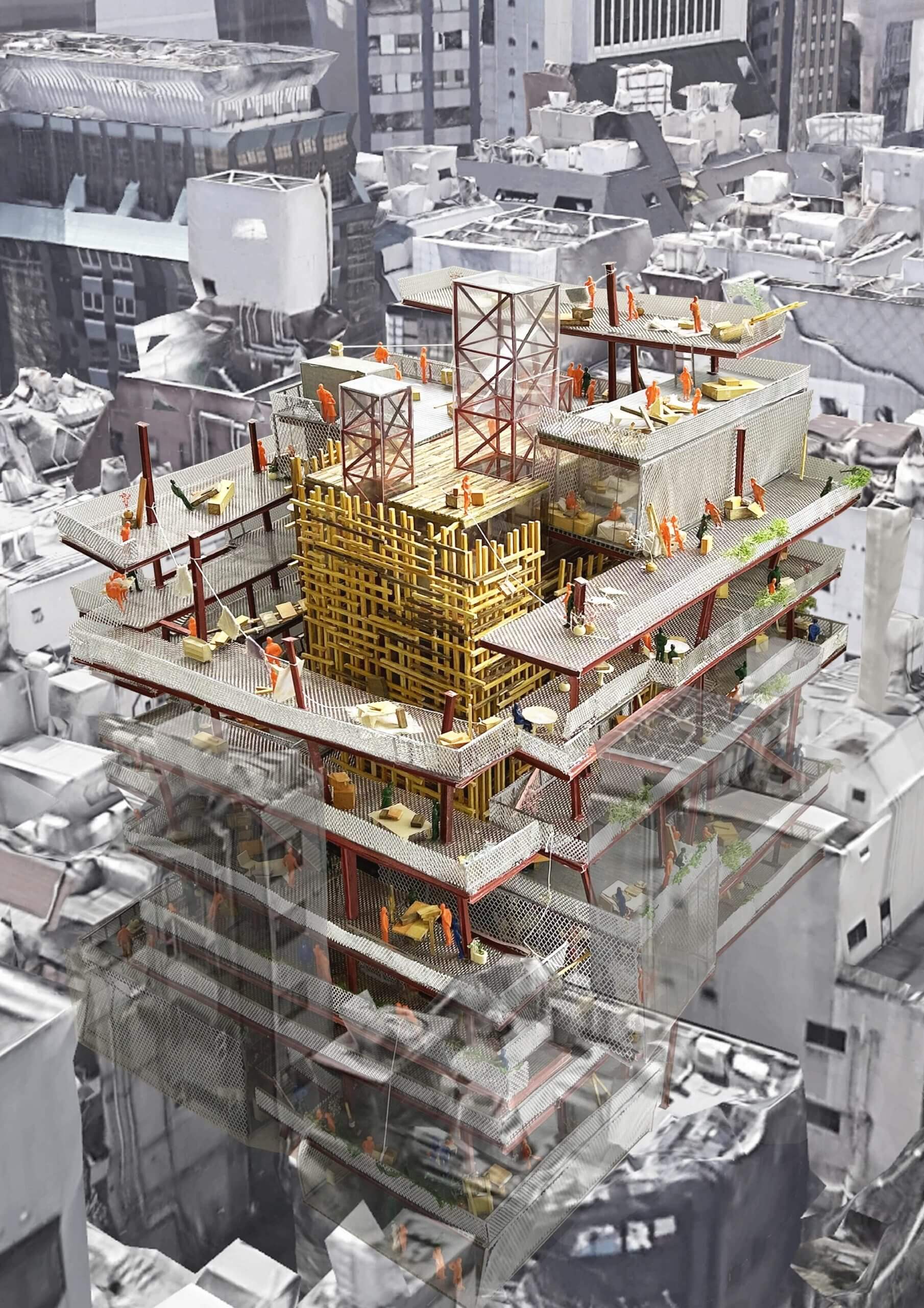 Kabukicho Complex -A Temporary Architecture for the Excluded: Toward an Inclusive Urban FutureWork Photo