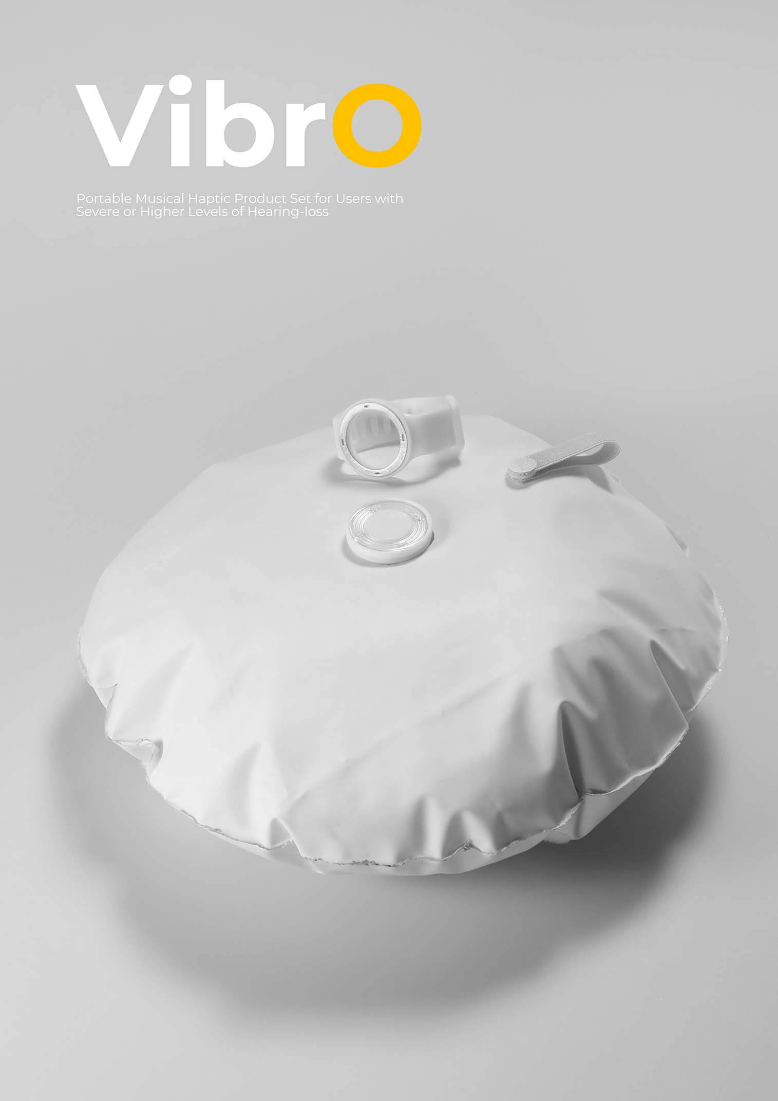 VibrO：為重度及以上程度聽障用戶設計的便攜式觸覺音樂感受套件組 作品照片 圖片